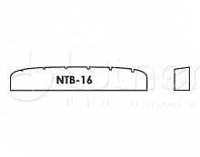 Верхний порожек NTB-16 для гитары, латунь